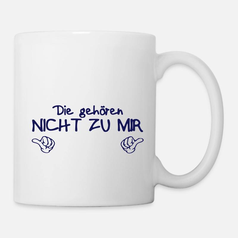 Le pas m'appartenir - Mug blanc - blanc