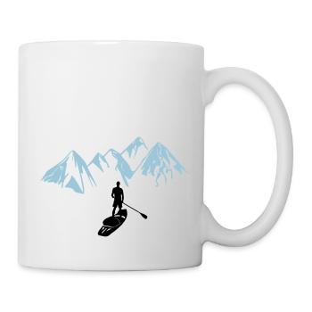 Stand Up Paddle - Berge & Touring Abenteuer SUP - Tasse - Weiß - Rechts