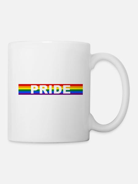 LGBT PRIDE - Tasse - Weiß