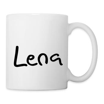 lena - Tasse - Weiß - Rechts