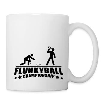 flunkyball_bierball_championship_1__f1 - Tasse - Weiß - Rechts