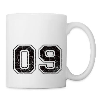 Paie 09 in Grunge Look - Mug blanc - blanc - Droite