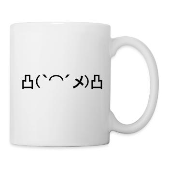 More Angry Emoticon Japanese Kaomoji - Mug - white - Right
