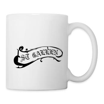 St. Gallen Logo - Tasse - Weiß - Rechts