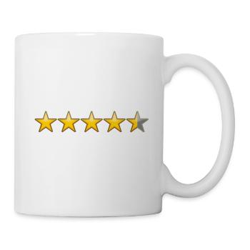 Sterne ☆ - Tasse - Weiß - Rechts