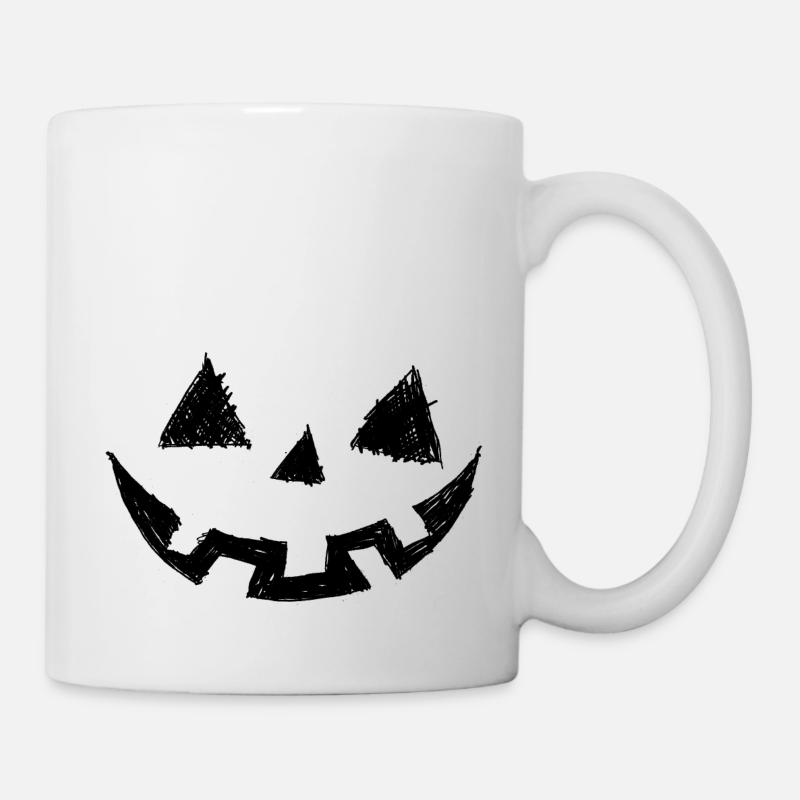Halloween grotesque - Mug - white