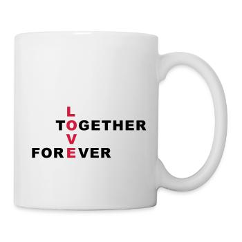 Love together forever - Mug - white - Right