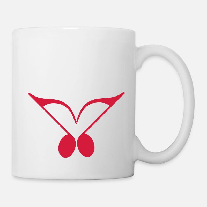 Musique Note d'amour - Mug blanc - blanc