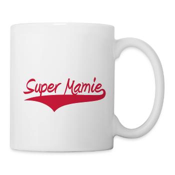 Super Mamie ! - Mug blanc - blanc - Droite