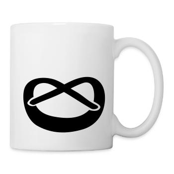 brezel__f1 - Tasse - Weiß - Rechts
