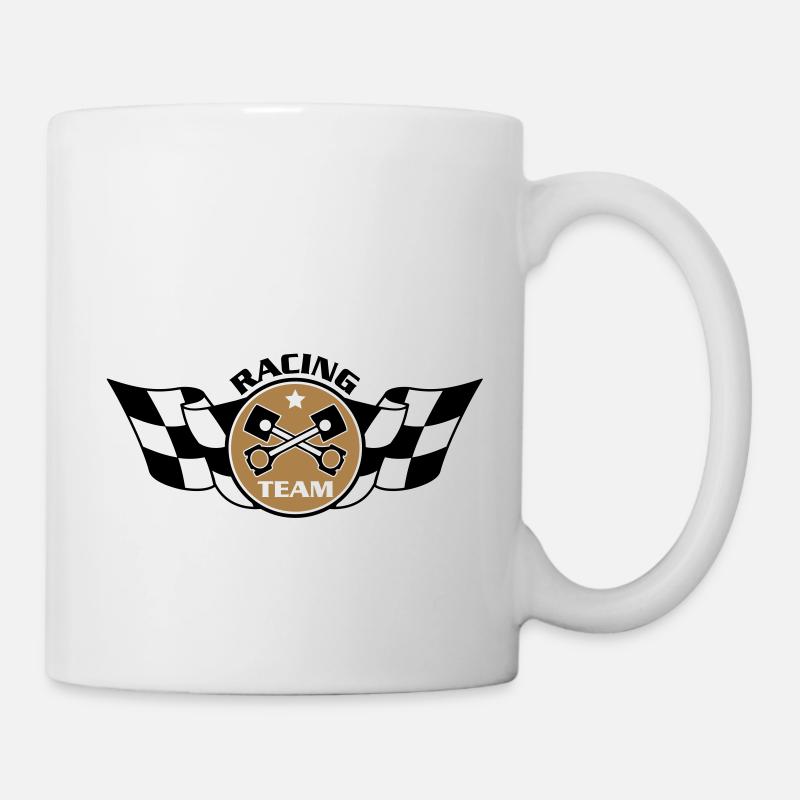 Racing Team 2c - Tasse - Weiß