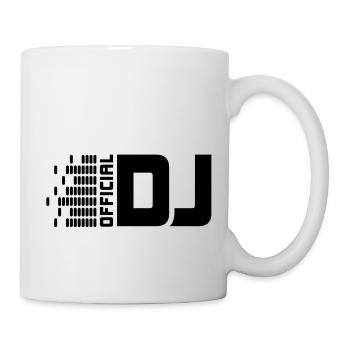 official_dj__f1 - Mug blanc - blanc - Droite