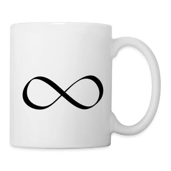 infinity__f1 - Mug blanc - blanc - Droite