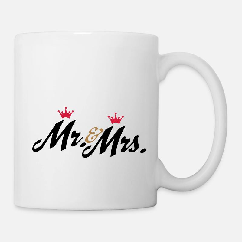 hochzeit - Tasse - Weiß