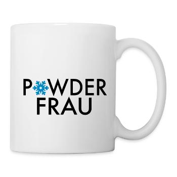 le ski - Mug blanc - blanc - Droite