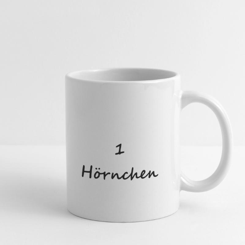 1 hörnchen ein horn hornchen eins eichhörnchen Tasse