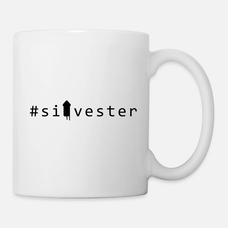 #silvester 07 - Mug blanc - blanc