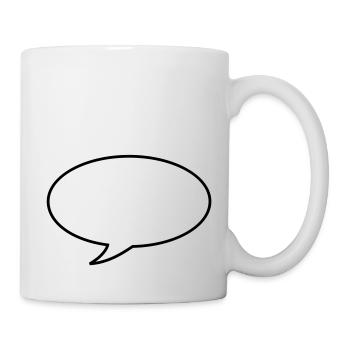 bubble - Tasse - Weiß - Rechts