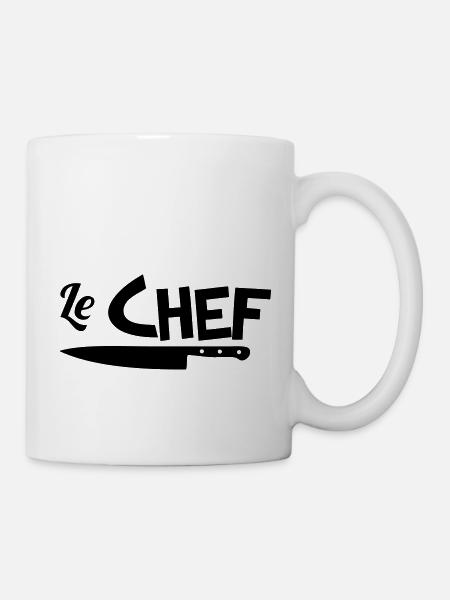 Le chef - Mug blanc - blanc