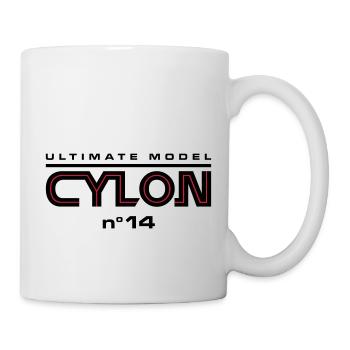Ultimate model cylon n°14 - Mug blanc - blanc - Droite