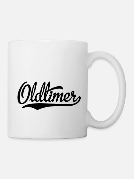 Oldtimer - Tasse - Weiß