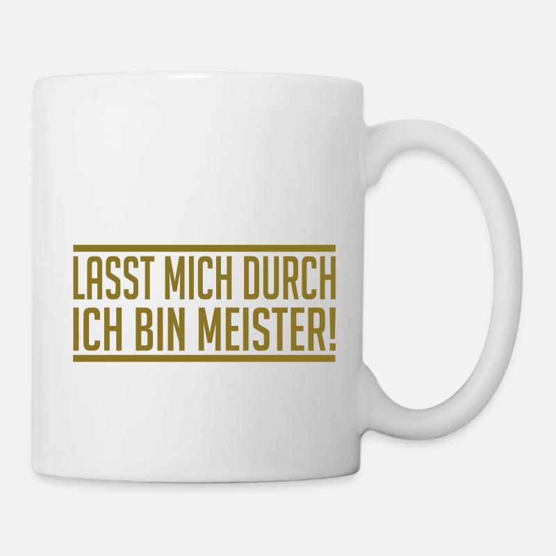Meister - Tasse - Weiß