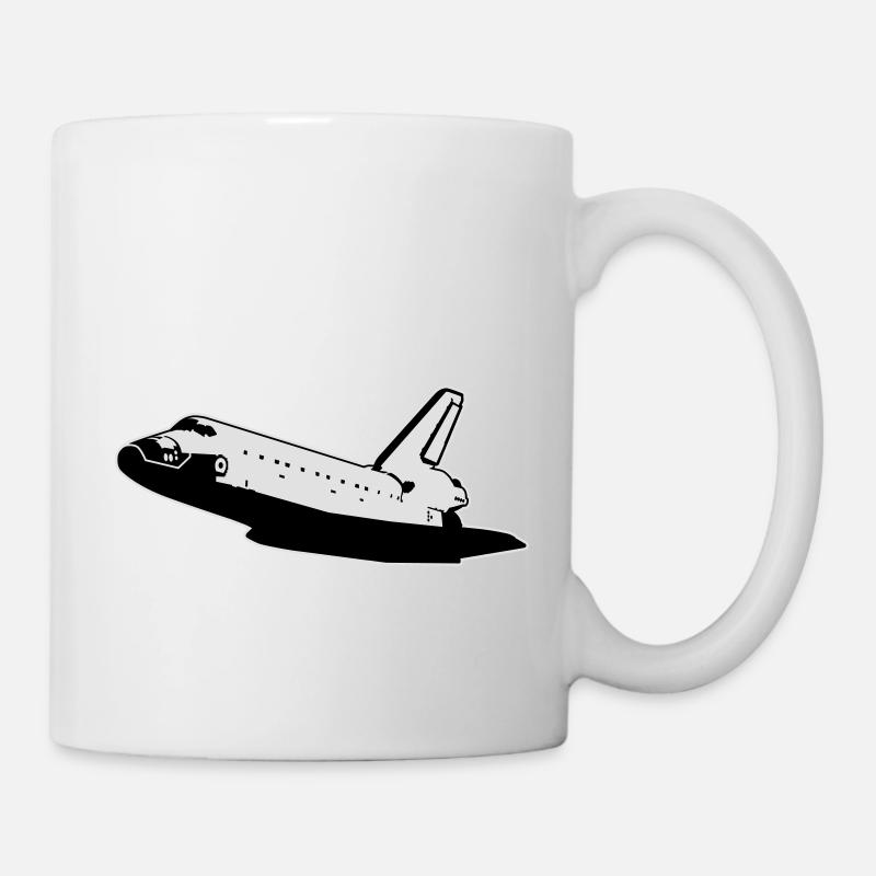 Navette spatiale (aucun emblèmes) - Mug blanc - blanc