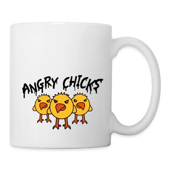 Angry Chicks - Mug - white - Right