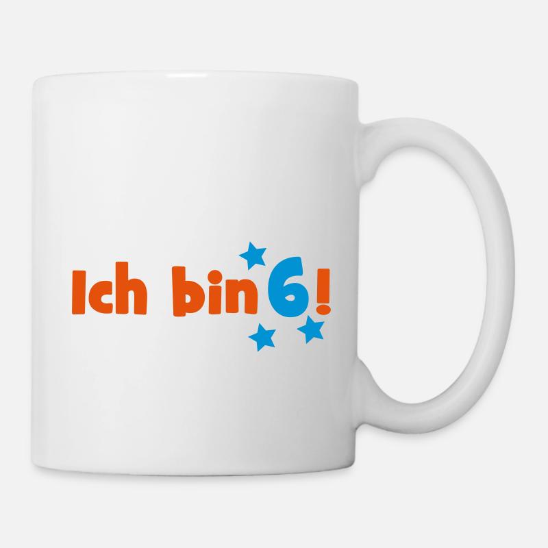 6 - Tasse - Weiß