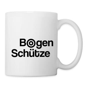 Bogenschütze - Tasse - Weiß - Rechts