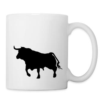 Torro - Taureau - Buffalo - Taureau - Taureau - Boeuf - Mug blanc - blanc - Droite