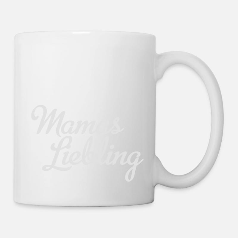 Mamas Liebling - Tasse - Weiß