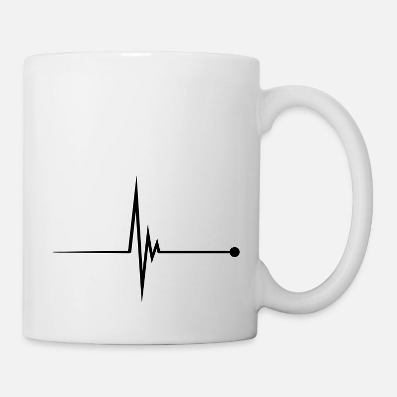 Heartbeat Pulse - Mug - white