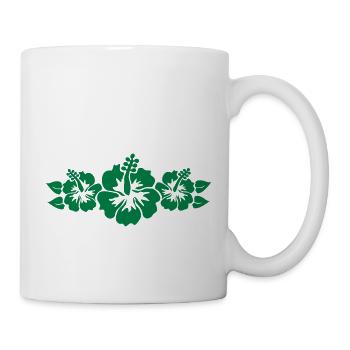 Flowers - Tasse - Weiß - Rechts