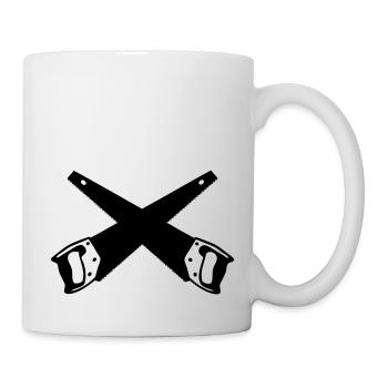 scie - Mug blanc - blanc - Droite
