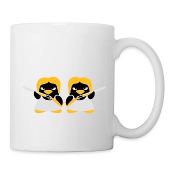 Shotgun Penguin Girls - Mug - white - Right