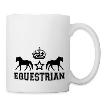 Equestrian - Horse Hoodies and T-shirts - Mug - white - Right