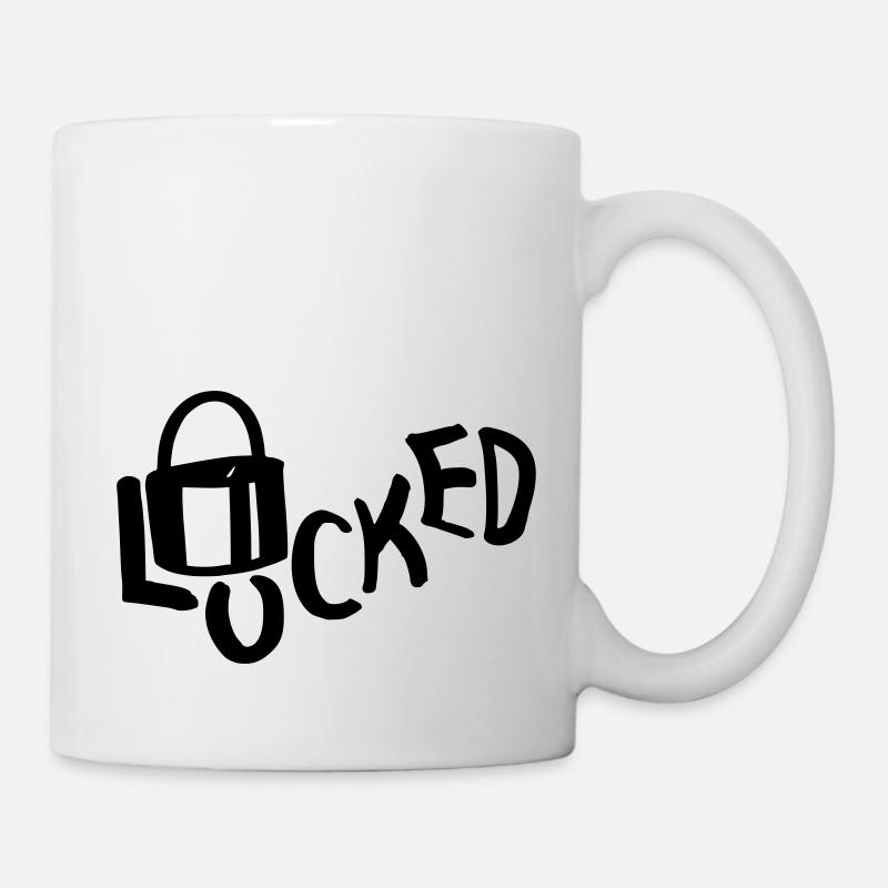 357 locked - Tasse - Weiß