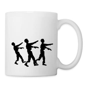 Zombies - Tasse - Weiß - Rechts