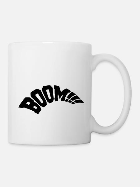 Boom - Tasse - Weiß