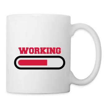 Working - Mug - white - Right