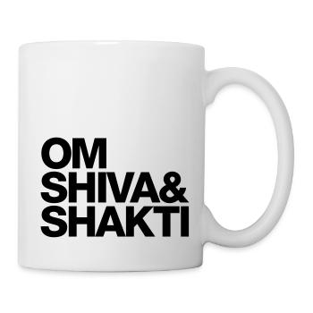 OM SHIVA & SHAKTI - Tasse - Weiß - Rechts