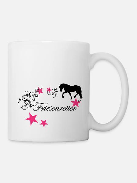 Friesenreiter - Tasse - Weiß