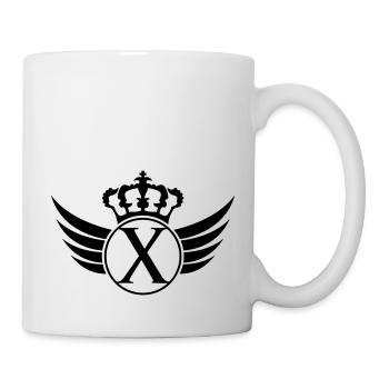 Letter X Blazon - Mug - white - Right