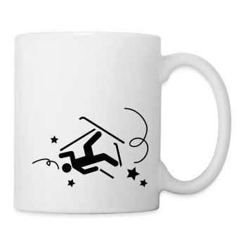 Ski Accident - Tasse - Weiß - Rechts