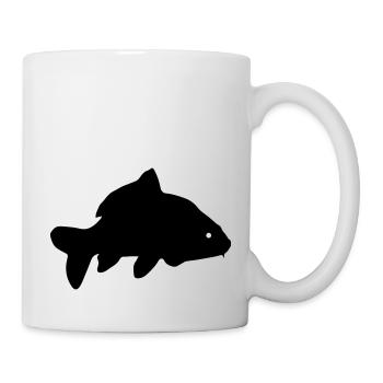Carpe - Mug blanc - blanc - Droite