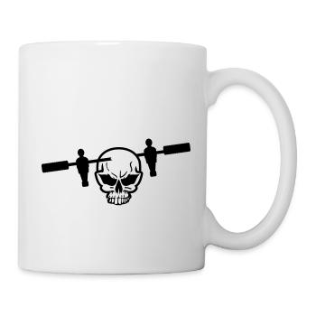 Tischfussball - Tasse - Weiß - Rechts