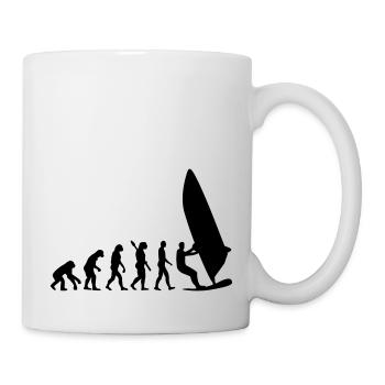 Evolution Windsurfen - Tasse - Weiß - Rechts