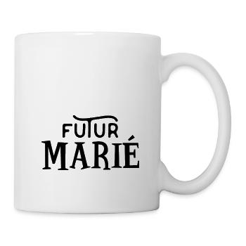 Futur marié evg mariage - Mug blanc - blanc - Droite