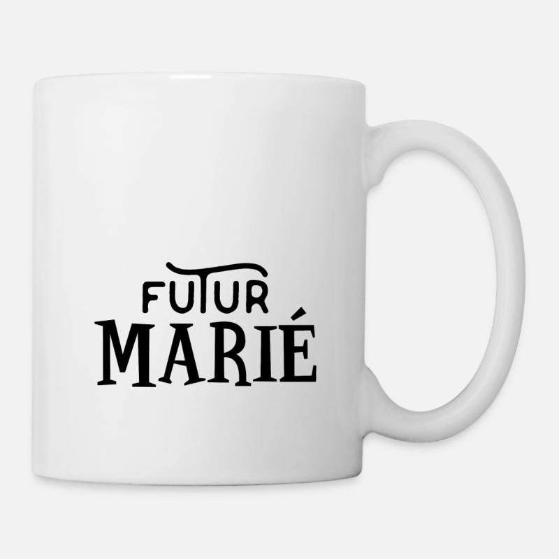 Futur marié evg mariage - Mug blanc - blanc